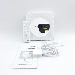 Kecag KC-808 Wall Mountable CD Player | Bluetooth HiFi Speaker | FM Radio & USB